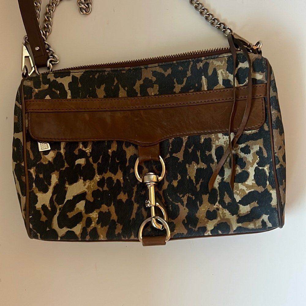 Rebecca Minkoff Leopard print cross body